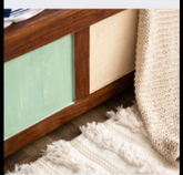 Handmade Solid Wood Poster Bed Honey 129